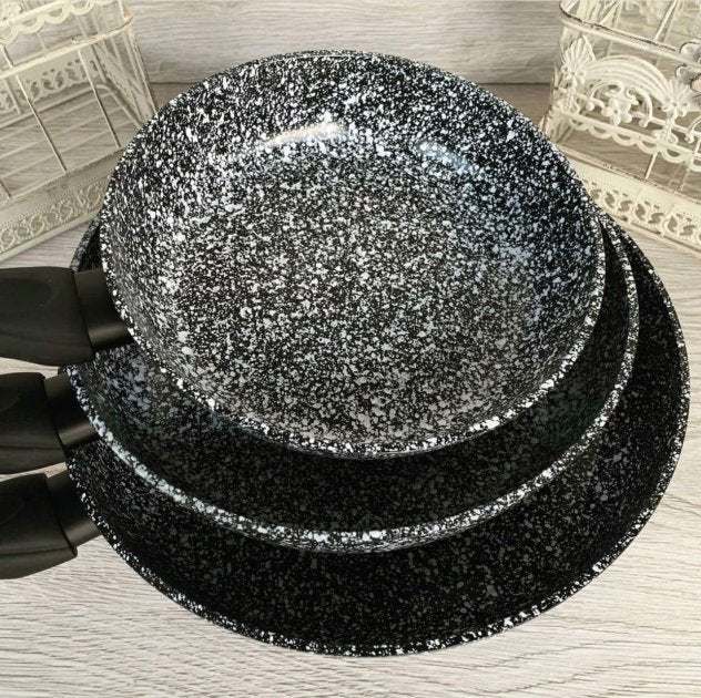 Set 3 tigai antiaderente (20,24 si 28cm) Edenberg EB-1738