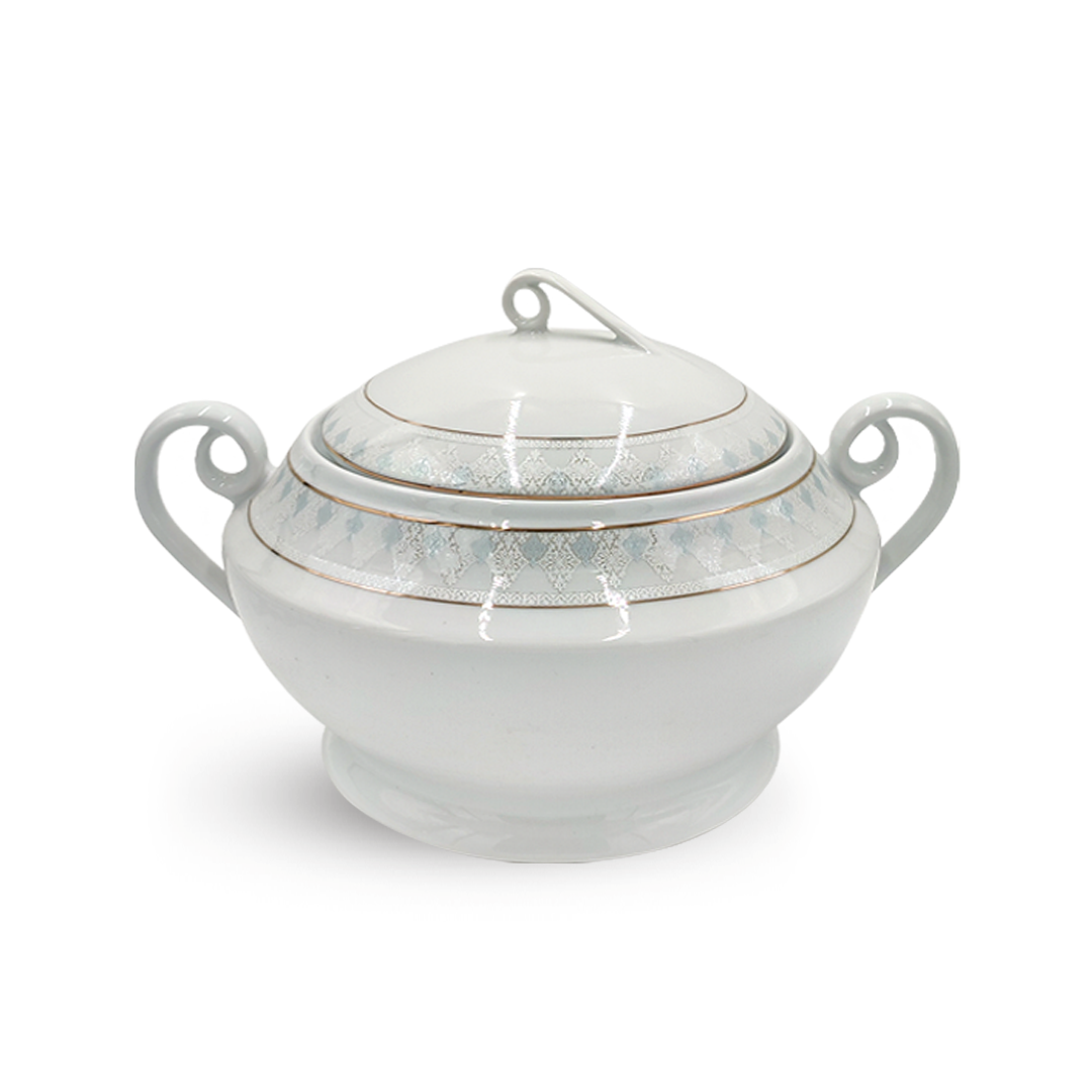 Set Masa Portelan 34 piese Dinova Saina, Narbon