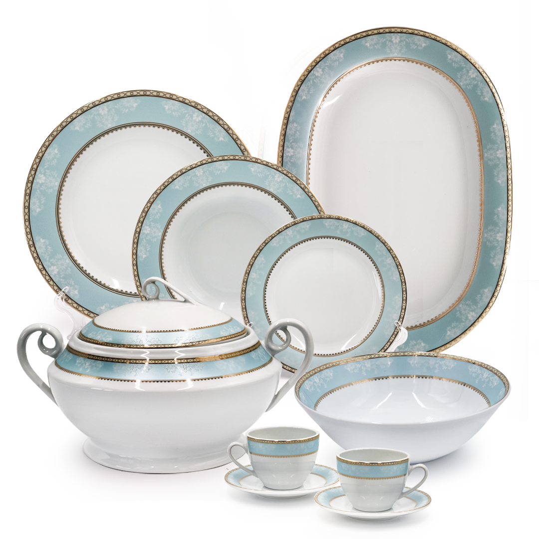 Set Masa Portelan 34 piese Dinova Saina, Hector