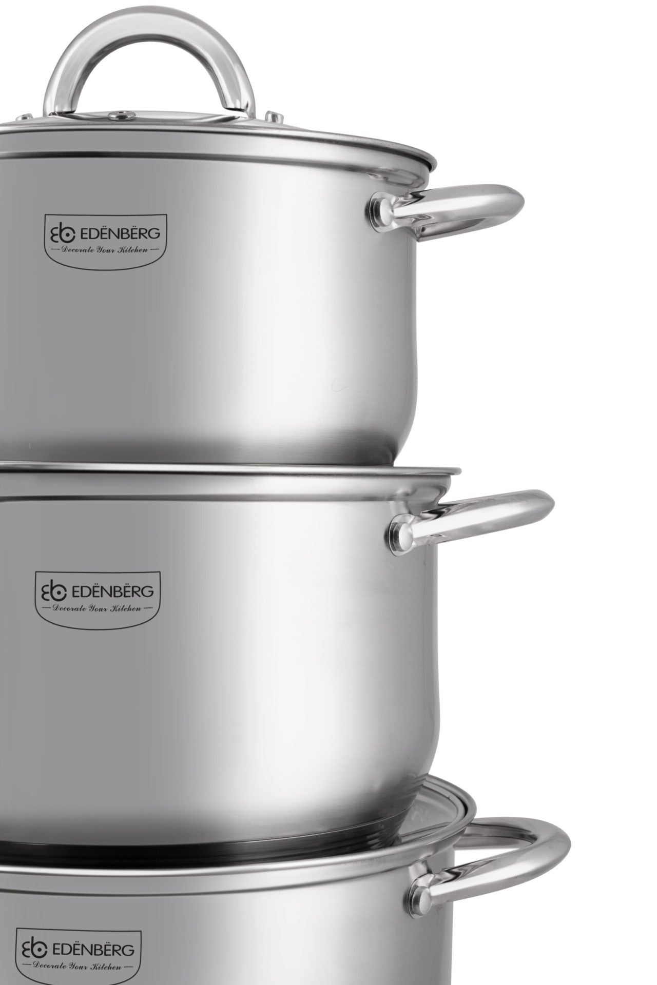 Set gatit 12 piese inox Edenberg EB-4000